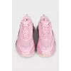 Pink Triple S sneakers