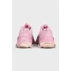 Pink Triple S sneakers