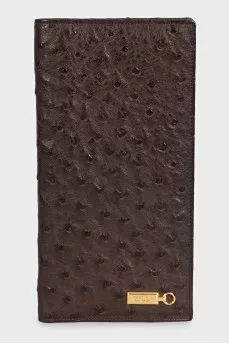 Brown leather wallet