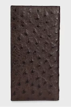 Brown leather wallet