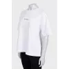 White T-shirt with logo