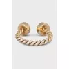 Silver ring Hryvnia