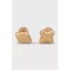 Gold-colored earrings Pridane