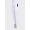 Mid-rise skinny jeans with tag