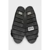 Patent black leather ballet flats
