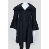 Black wool coat