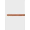 Brown Triomphe Belt