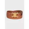 Brown Triomphe Belt