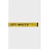 Yellow belt with signature print