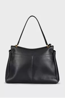 Rodeo bag in black leather