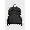 Men's backpack with a patch pocket