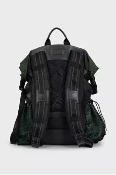 Men's backpack with a patch pocket