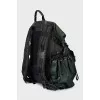 Men's backpack with a patch pocket