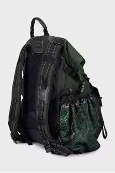 Men's backpack with a patch pocket