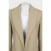Suit consisting of a jacket and straight-cut trousers