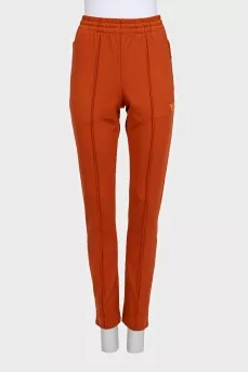 Slim-fit tracksuit with logo