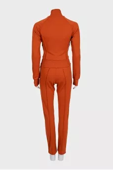 Slim-fit tracksuit with logo
