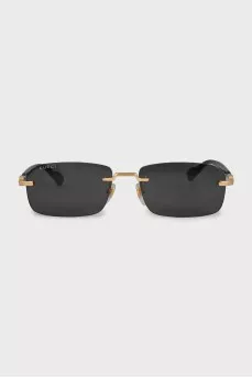 Sunglasses with gold elements