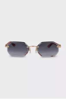 Red Octagon Sunglasses