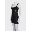 Black bodycon dress by Mugler x H&M