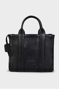 Black leather crossbody
