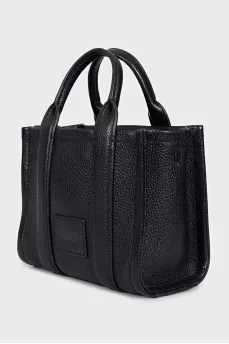 Black leather crossbody