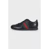 Men's black Screener sneakers