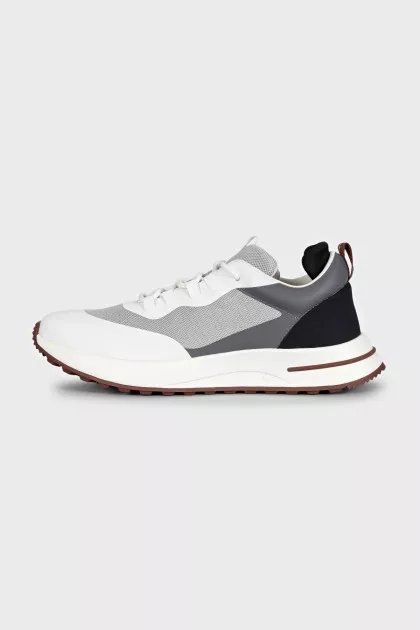 Men's white Week-End Walk sneakers
