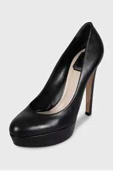 Black stiletto heels