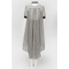 Transparent asymmetric blouse