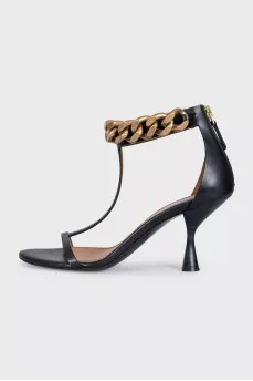 Black Falabella sandals