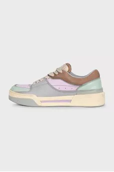 New Roma leather sneakers
