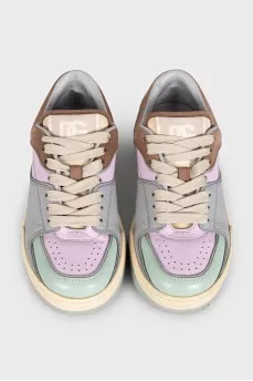 New Roma leather sneakers