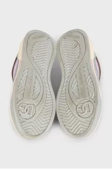 New Roma leather sneakers