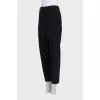 Straight-leg trousers with patch pockets