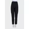 Straight-leg trousers with patch pockets