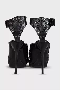 Чорні босоніжки by Jimmy Choo x H&M