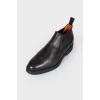 Men's boots with perforation