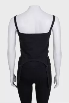 Top with decorative straps