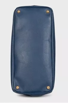 Тоут синього кольору з логотипом