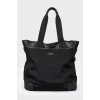Black shopping bag