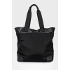 Black shopping bag