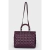 Lady Dior purple bag