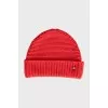 Set of wool scarf and hat