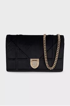 Black textile bag Diorama