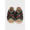 Men's printed flip-flops
