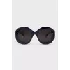Grand sunglasses with a round frame