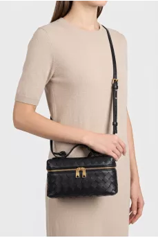 Bang Bang Leather Woven Bag
