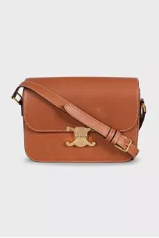 Triomphe Brown Crossbody