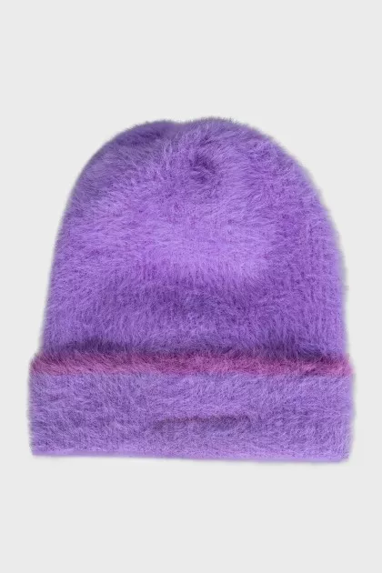 Фиолетовая шапка Le Bonnet Neve